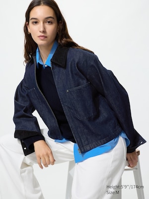 Zip-Up Short Jacket