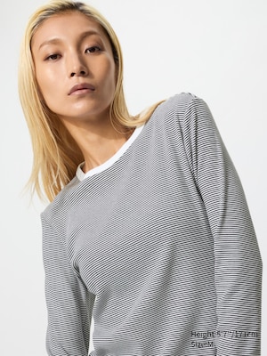 Soft Ribbed T-Shirt | Striped