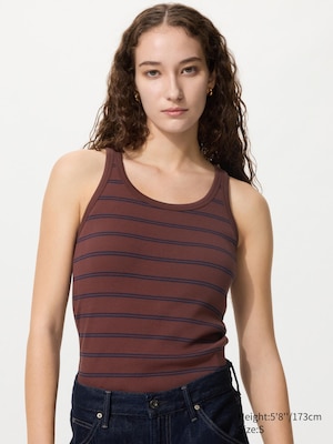 Racer Back Bra Top | Striped