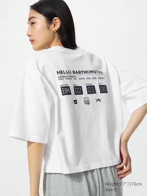 BABYMONSTER UT Graphic T-Shirt | Cropped