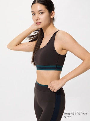 Active Wireless Bra | Striped