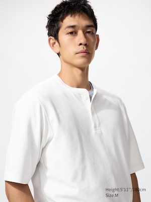 DRY Waffle Henley T-Shirt