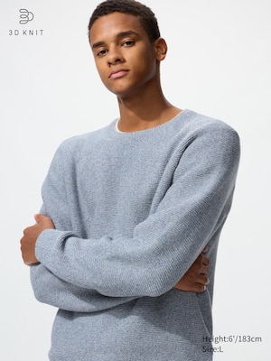 Washable 3D Knit Sweater