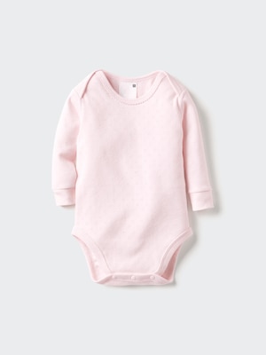 Baby Long Sleeve Bodysuit | Pointelle